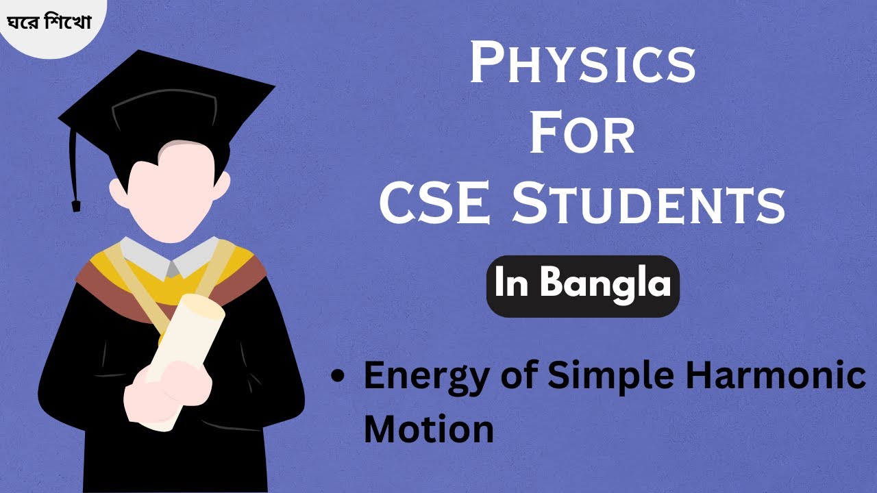 Physics in Bangla : Energy of Simple Harmonic Motion