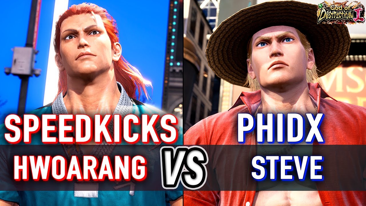 T8 🔥 SPEEDKICKS (Hwoarang) vs PHIDX (Steve) 🔥 Tekken 8 High Level Gameplay