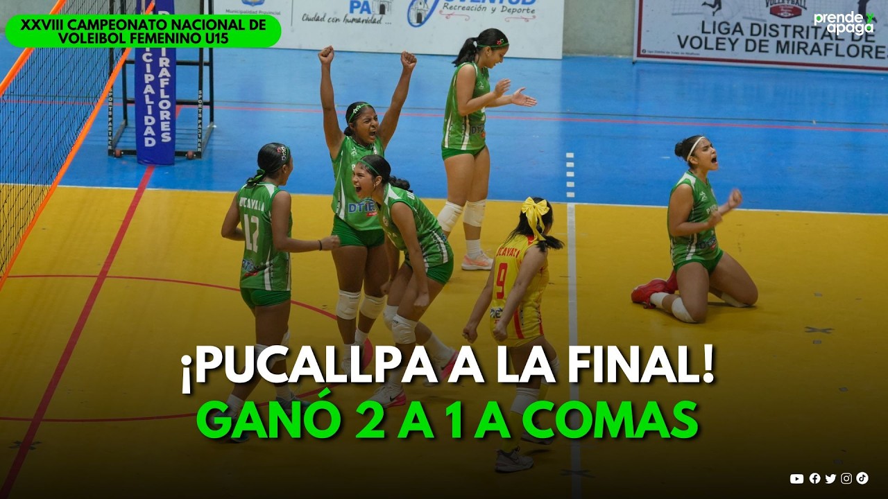 Arequipa: Pucallpa superó 2-1 a Comas y clasificó a la final del Nacional U15 (PARTIDO COMPLETO)