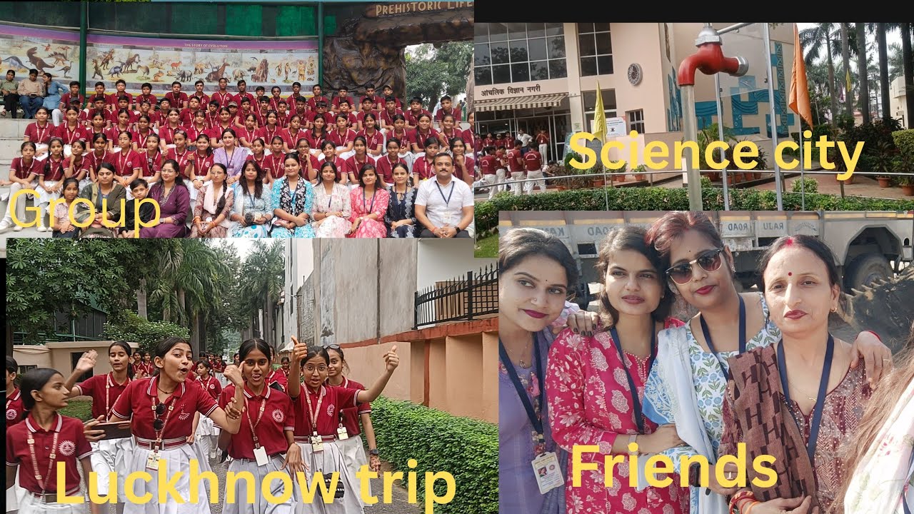 Science city in Lucknow/school trip /adventure on👍 with fun and friends 