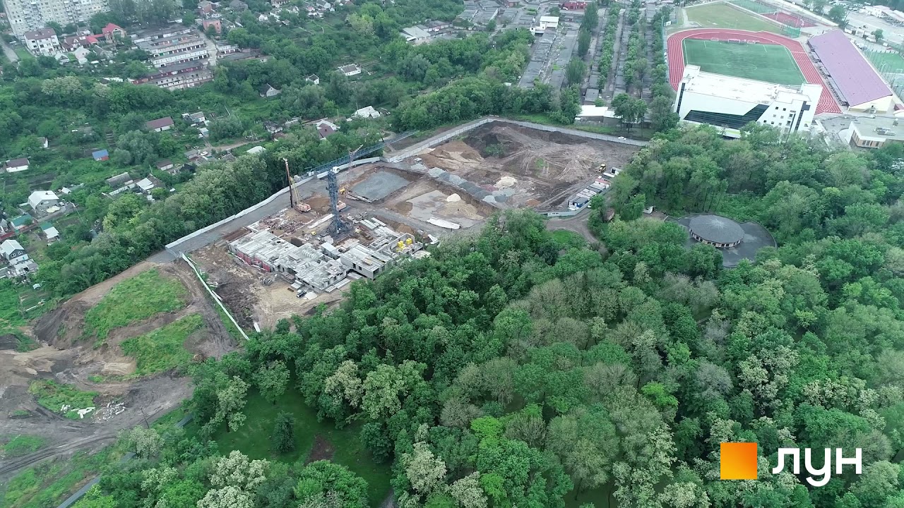 ЖК Forest Hil, Днепр – Аэрооблет от ЛУН, весна 2021