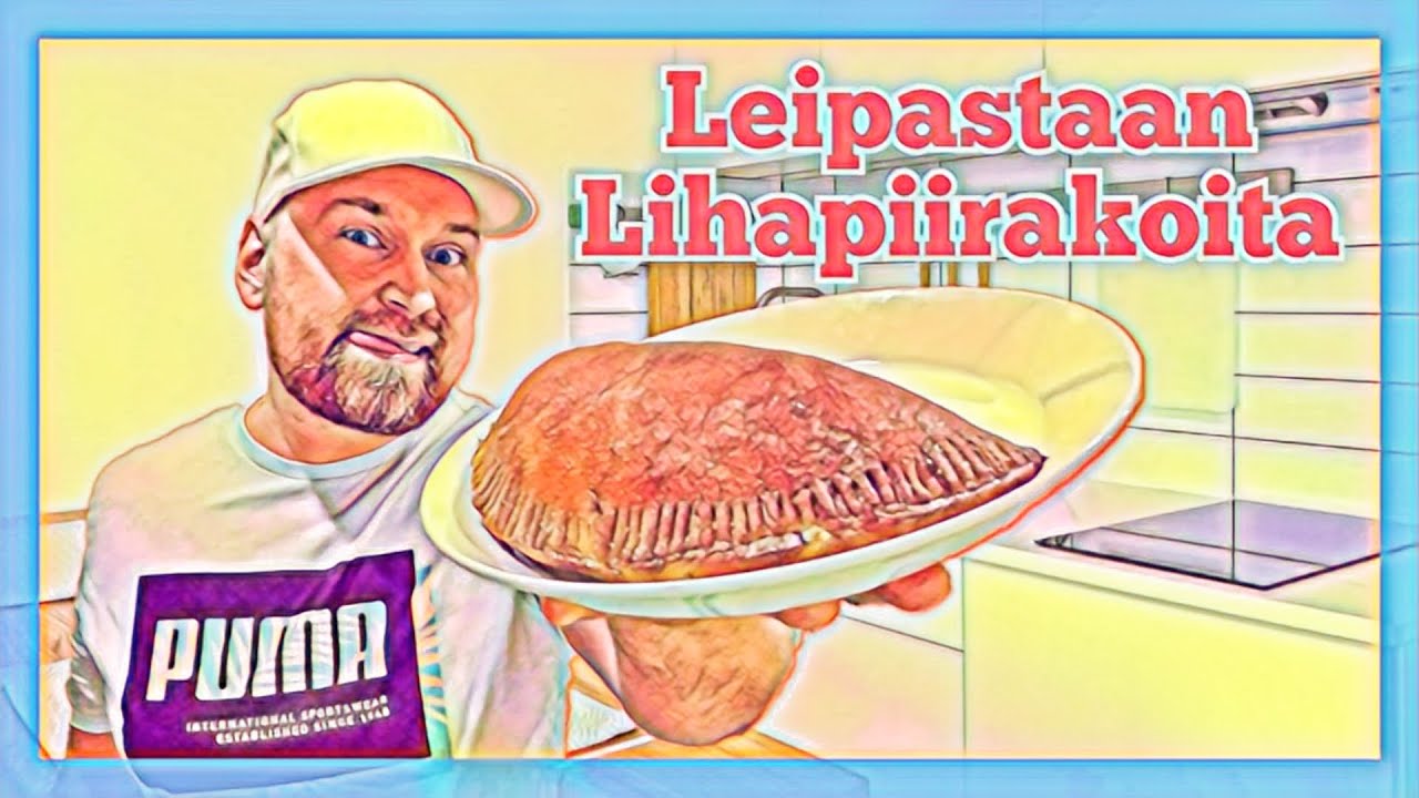 Leipastaan Lihapiirakoita | tee itse kotona maittavat Lihapiirakat