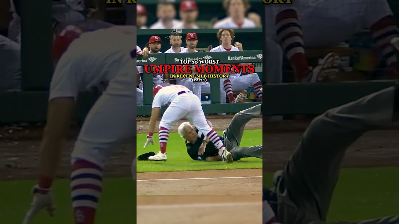 Top 10 Worst Umpire Moments in MLB History | Part 1