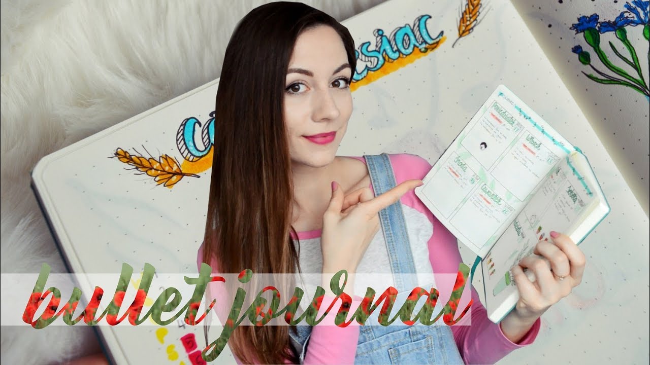 ZAPLANUJ ZE MNĄ SIERPIEŃ - BULLET JOURNAL