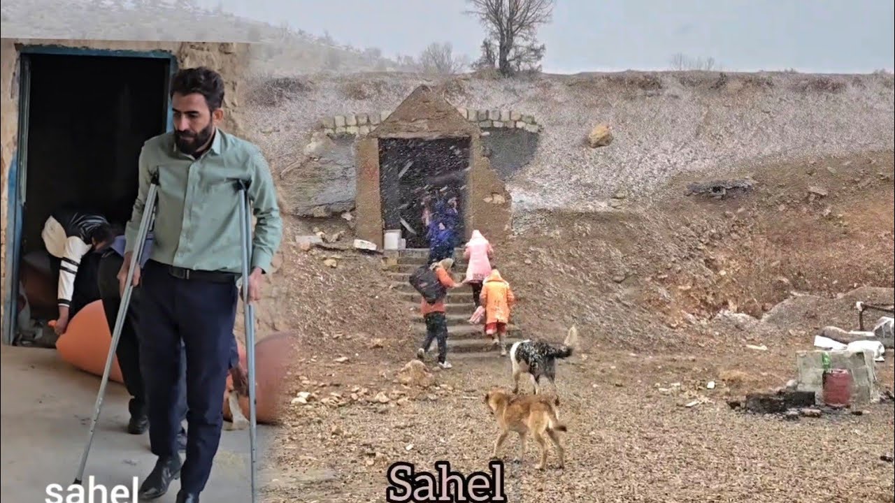 The sad life of Ghazal and Nazanin in the cave and loneliness of engineer Babazadeh with nomadic pro