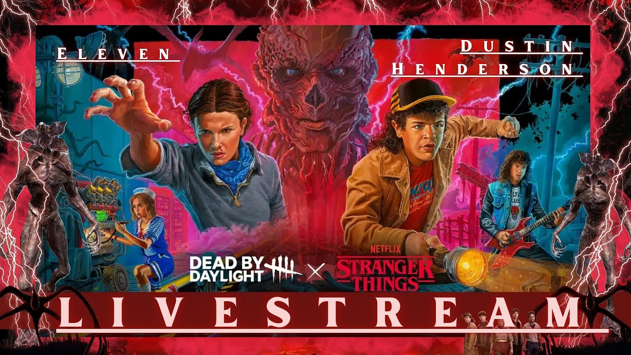 DBD Stranger Things Chapter 2 🩸ELEVEN &  DUSTIN HENDERSON  Gameplay 🔴