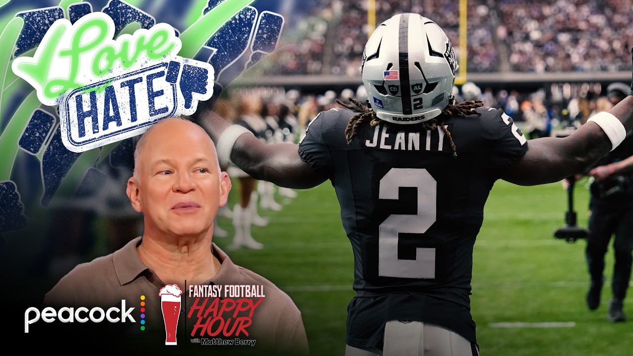 Ashton Jeanty will thrive in 'functional' Raiders offense | Fantasy Football Happy Hour | NFL on NBC