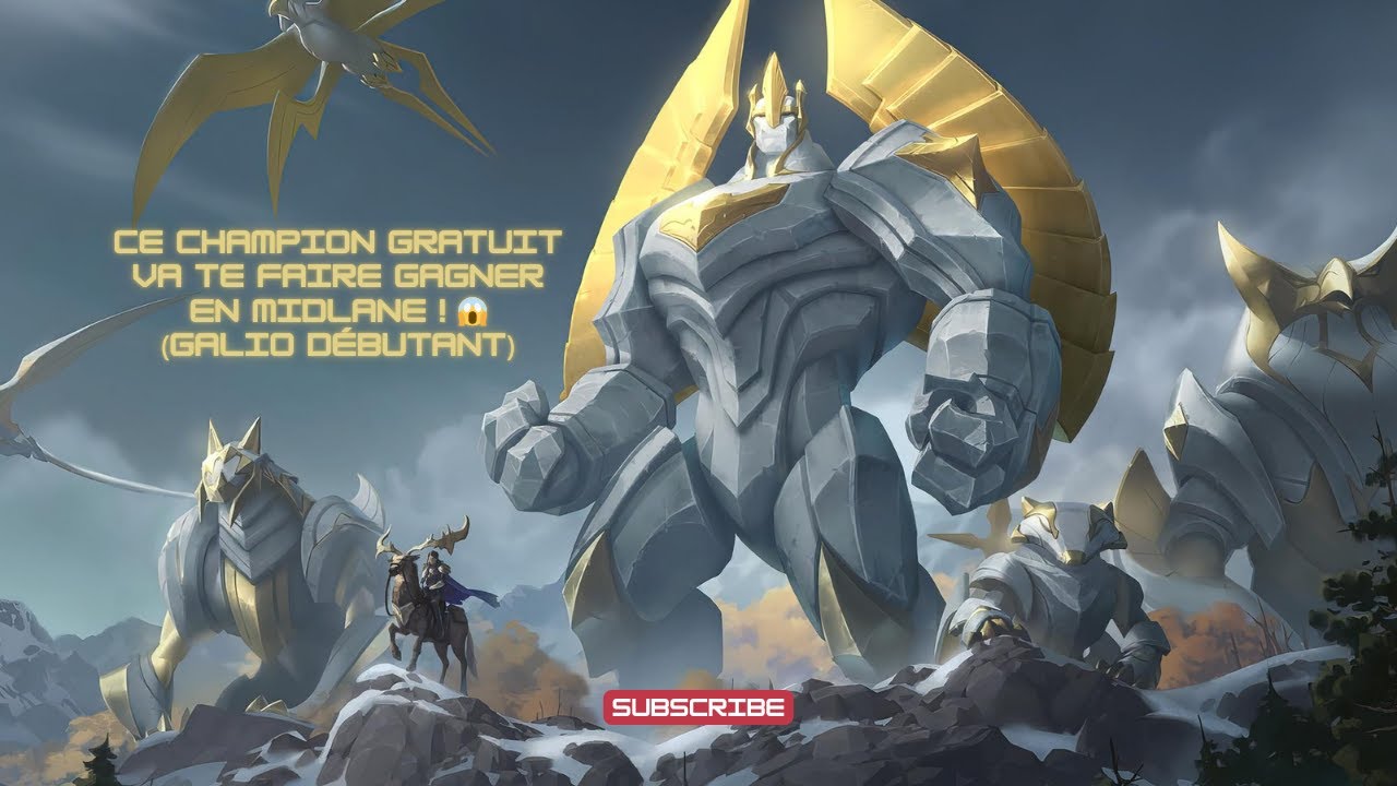 Galio Mid 🔥 Le Tank Magique pour Débutants ! | Guide LoL Débutant #5