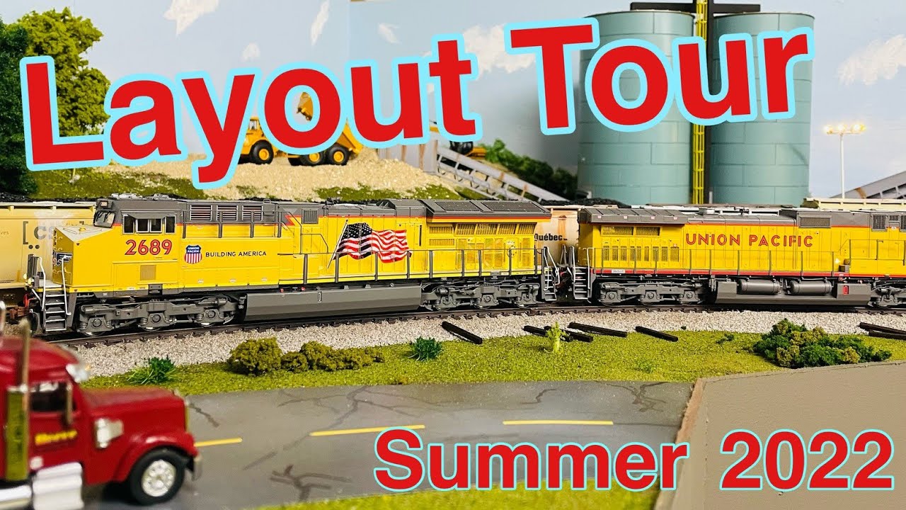 CSX & NS HO Layout Tour - Summer 2022