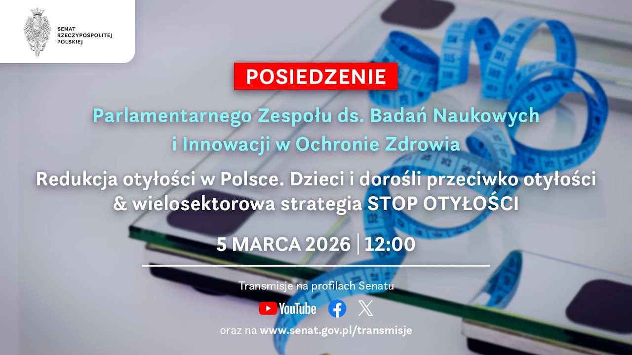 Posiedzenie Zespołu ds. Badań Naukowych i Innowacji w Ochronie Zdrowia w Senacie