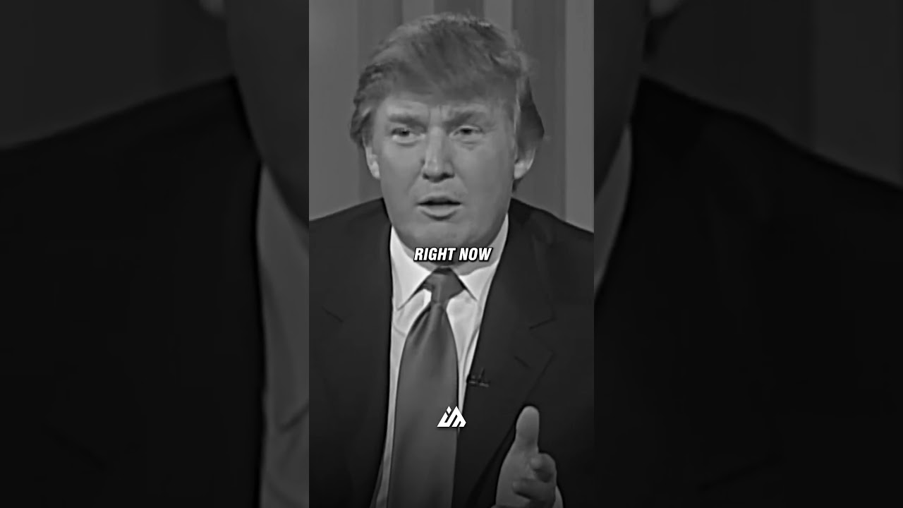 Donald Trump Reveals His $900 Million Debt Story on Ellen Show | Inspiring Advice: Never Give Up