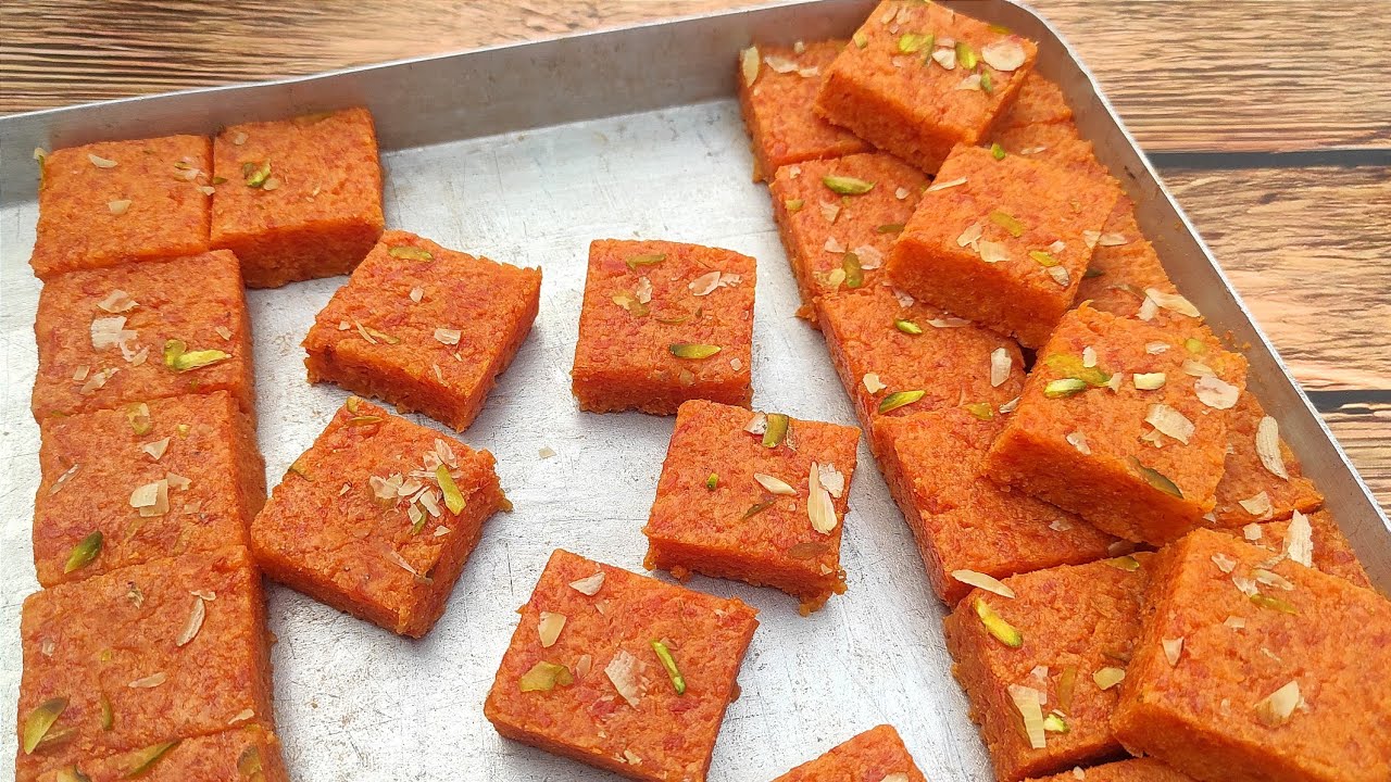 हलवाई से ही सीखे गाजर की बरफी बनाने का सही तरीका | Gajar ki Barfi - How to make Gajar Barfi