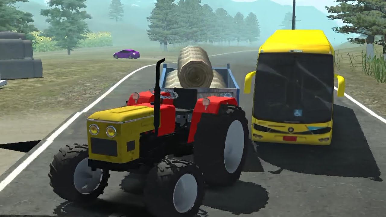 Indian Tractor Simulator Gameplay Level 1 | First Mission Challenge 🚜🔥