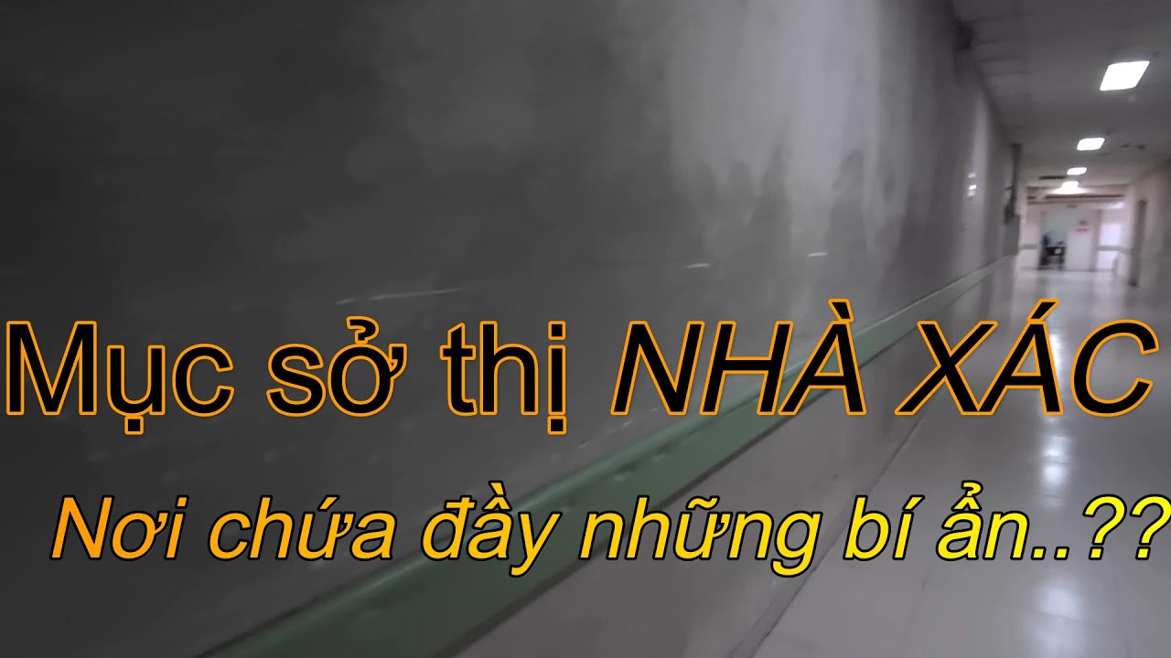 Mục sở thi NHÀ XÁC nơi chứa đầy những bí ẩn (phần 1) - Explore the morgue - part 1