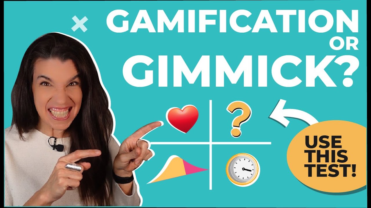 AVOIDING GIMMICKS in gamified e-learning