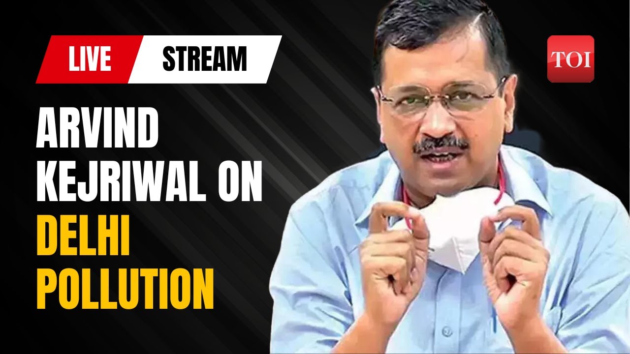 LIVE: CM Arvind Kejriwal on Delhi Pollution: 30% decrease in pollution, spike in tree plantation