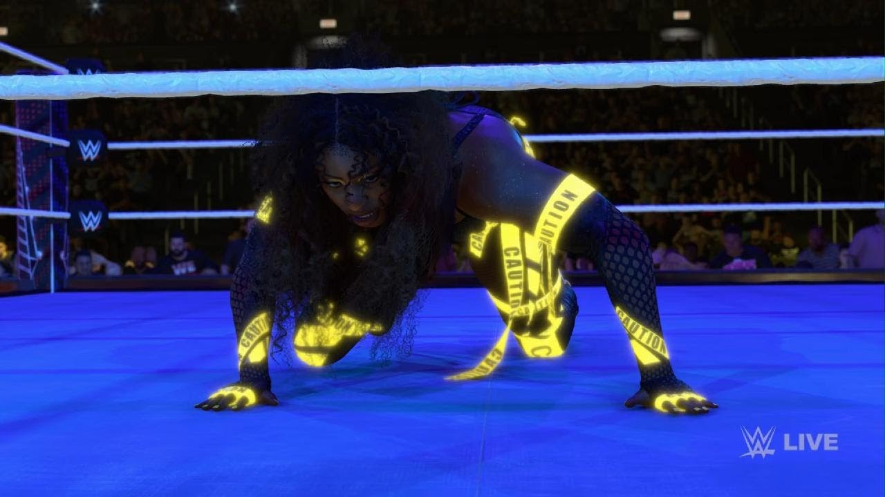 WWE 2K26 Naomi vs AJ Lee