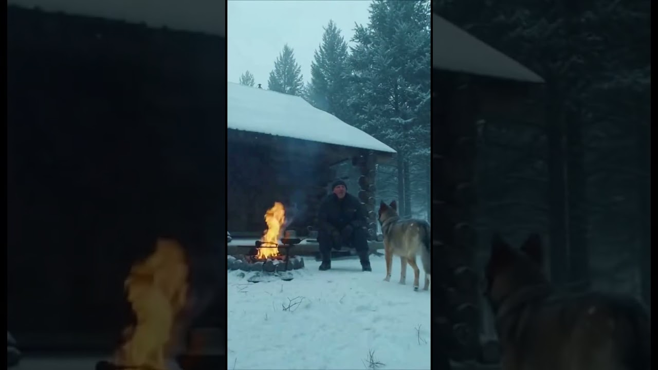 Brave Dog Rescues Trapped Fox! #animals #dog #friends #wholesome #wildlife #rescue