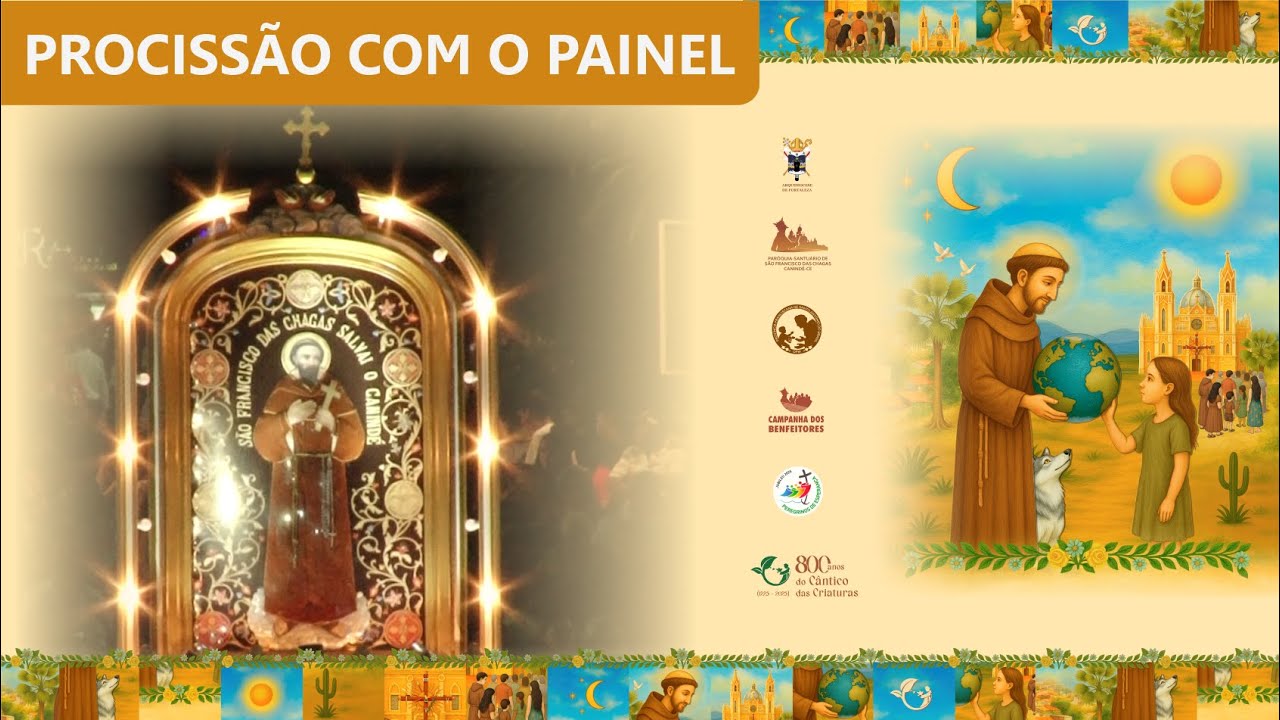 PROCISSÃO COM O PAINEL DE SÃO FRANCISCO - (02/10/2025)