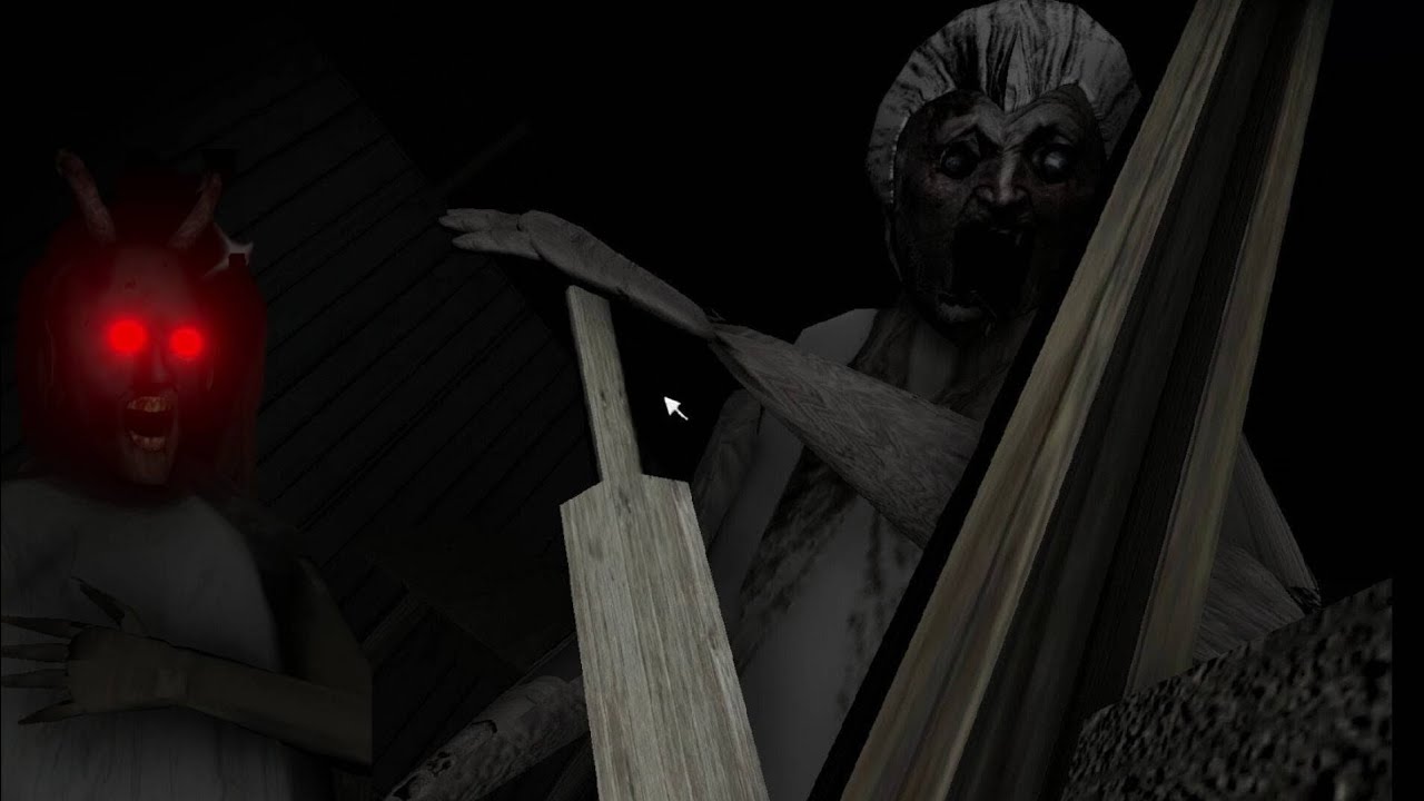 Granny Devour All Gameover Ending Scenes 