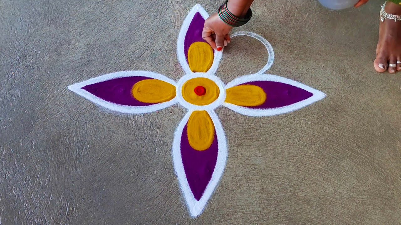 Beautiful rangoli azhagiya kolam ❤️❤️❤️❤️❤️