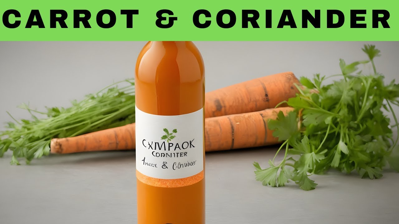 Carrot and Coriander Wine - Recipe and Method