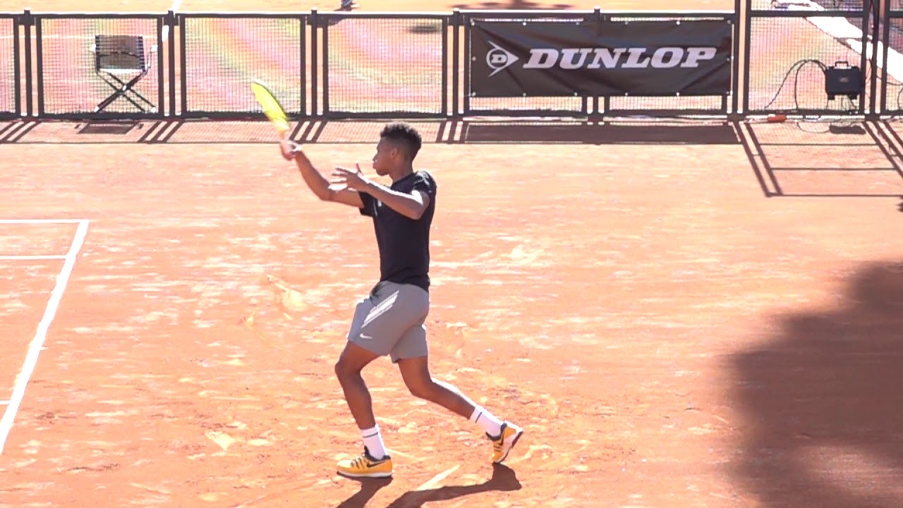 Felix Auger Aliassime Groundstrokes Slow Motion
