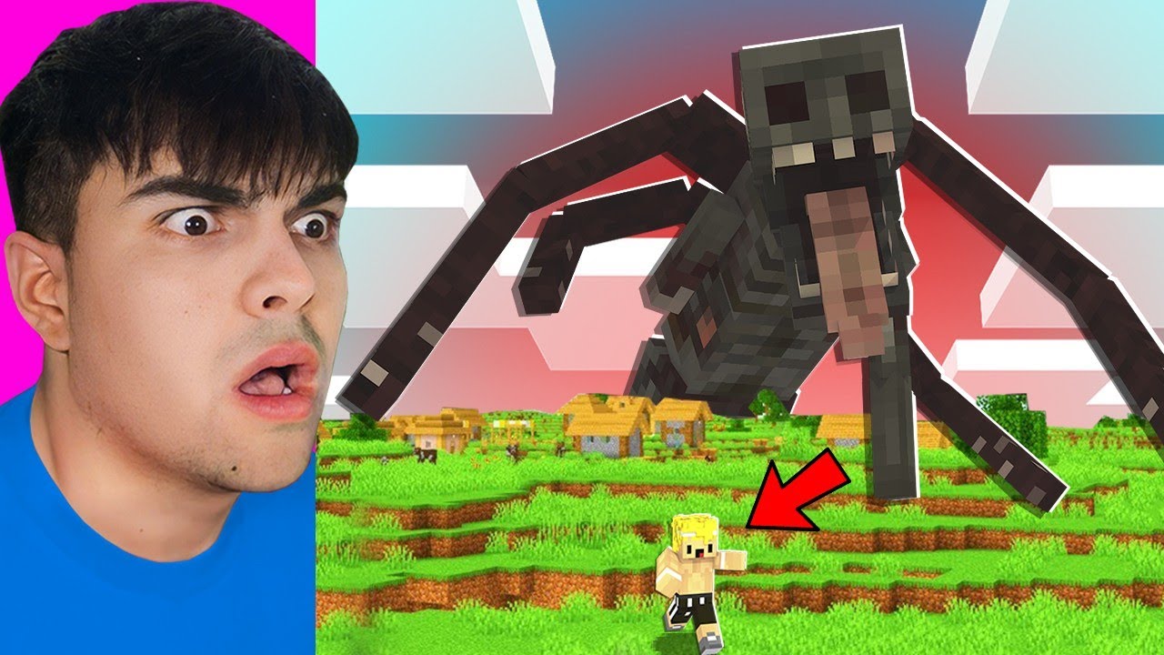 Me Convertí en Parasitos para Asustar a mis Amigos en Minecraft