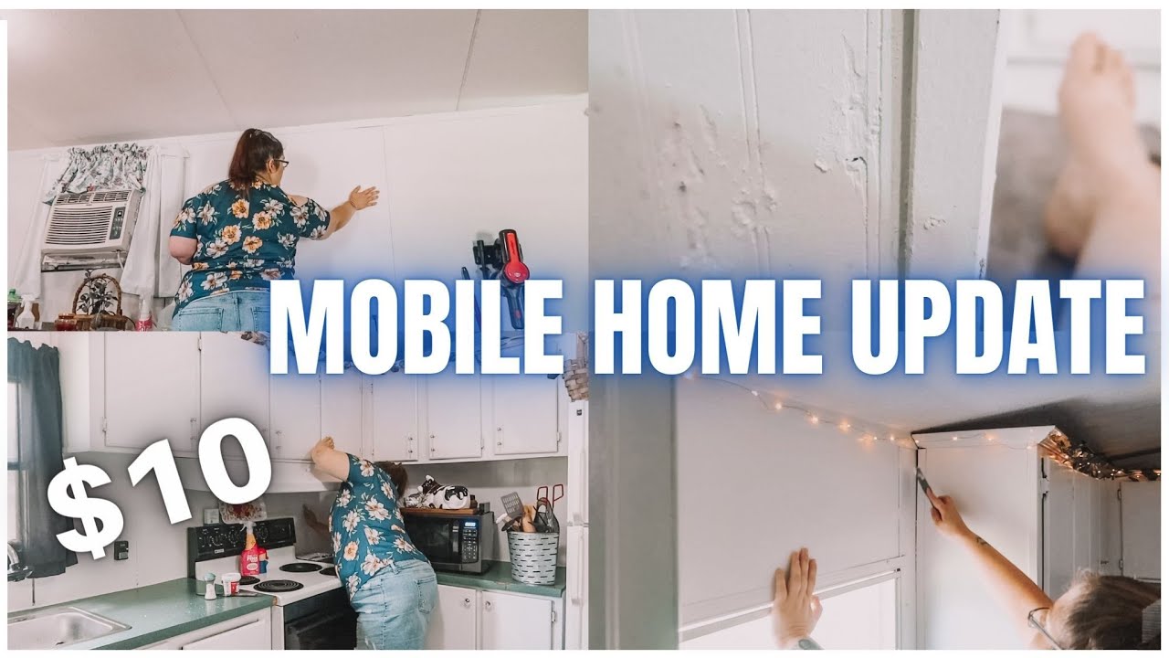 SINGLE WIDE MOBILE HOME UPDATES ON A BUDGET | REMODELING OUR 1997 TRAILER HOME Renovations