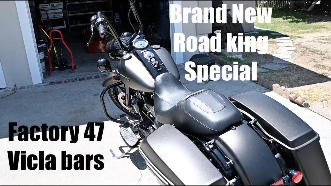 2020 Road King special Factory 47 Bars Time-lapse Install