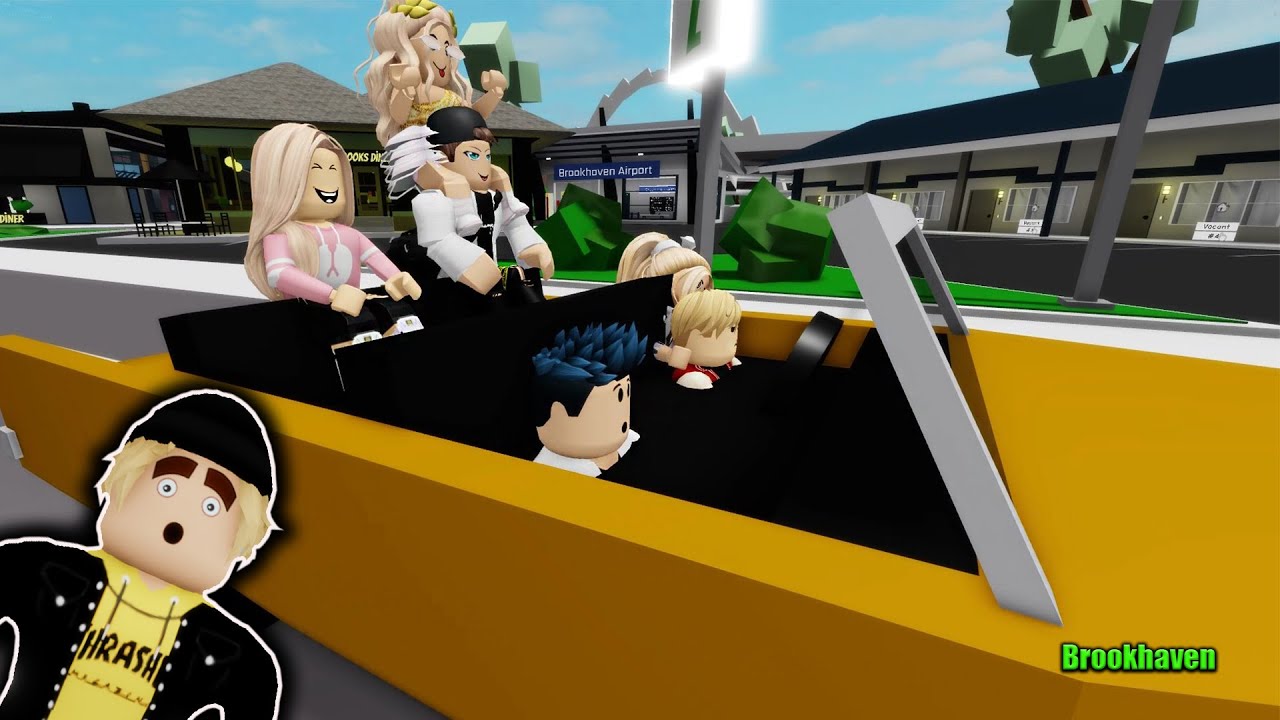 ZENGİN BABAMIN ARABASINI ÇALDIK KIZLARA HAVA ATTIK !!! | ROBLOX BROOKHAVEN RP