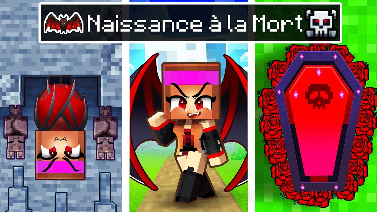 La vie d'une Vampire sur Minecraft !