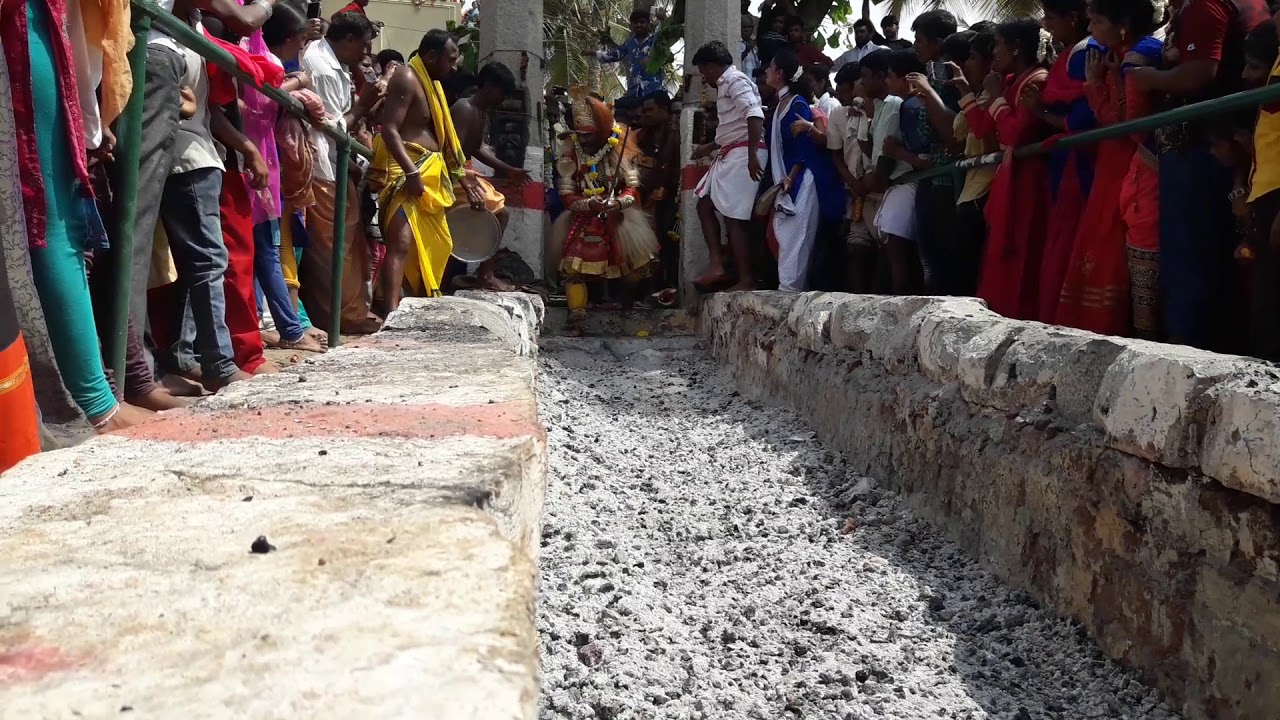 Kannalli sri veerabhadra swamy agni konda