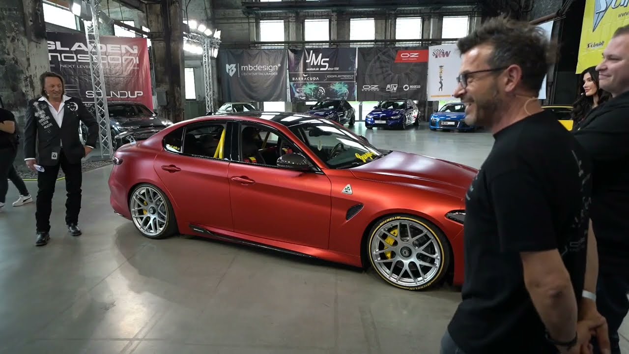 Alfa Romeo Giulia Quadrifoglio mit Gambit ZV - JMS Stream 2022