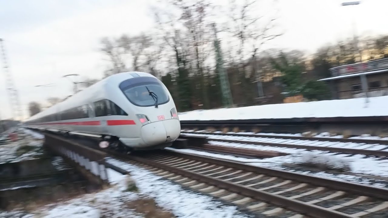 ICE+RE in Düsseldorf Benrath fahren durch #ICE #RE #düsseldorf #train #cool #trainspotting #railway