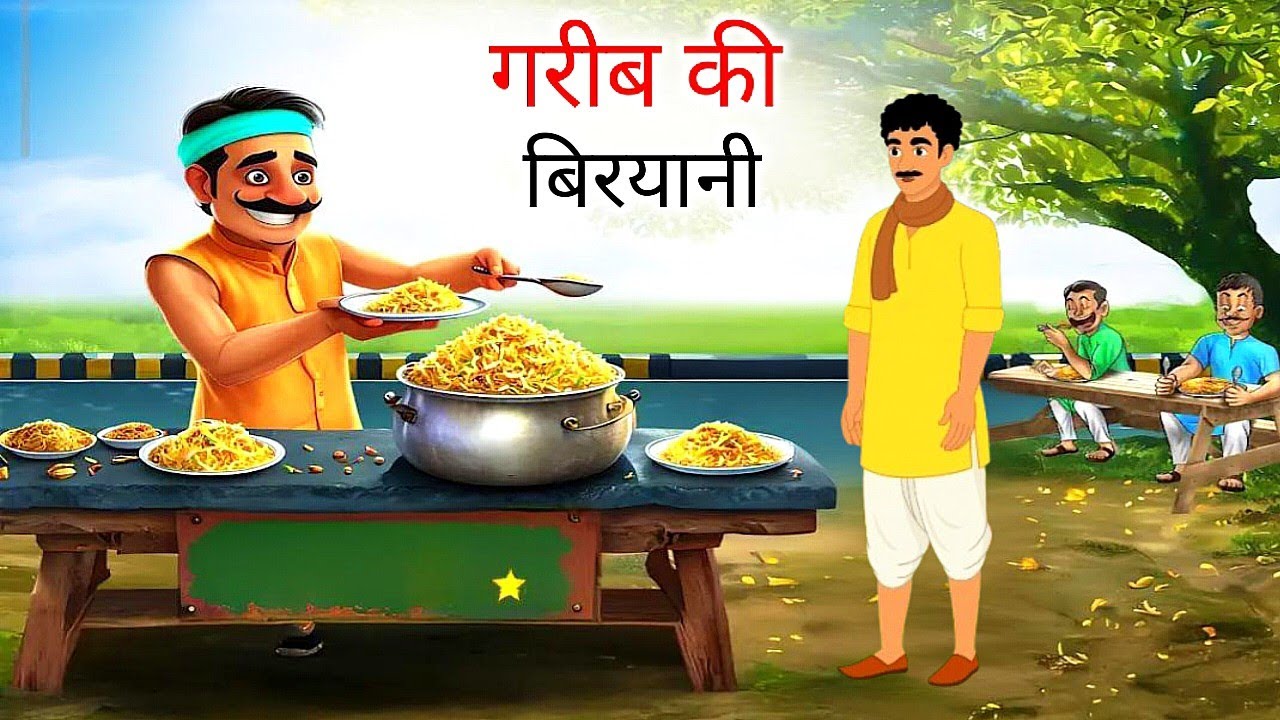 गरीब की बिरयानी || GARIB KI BIRYANI || HINDI KAHANI || HINDI MORAL STORIES || KAHANIYAN