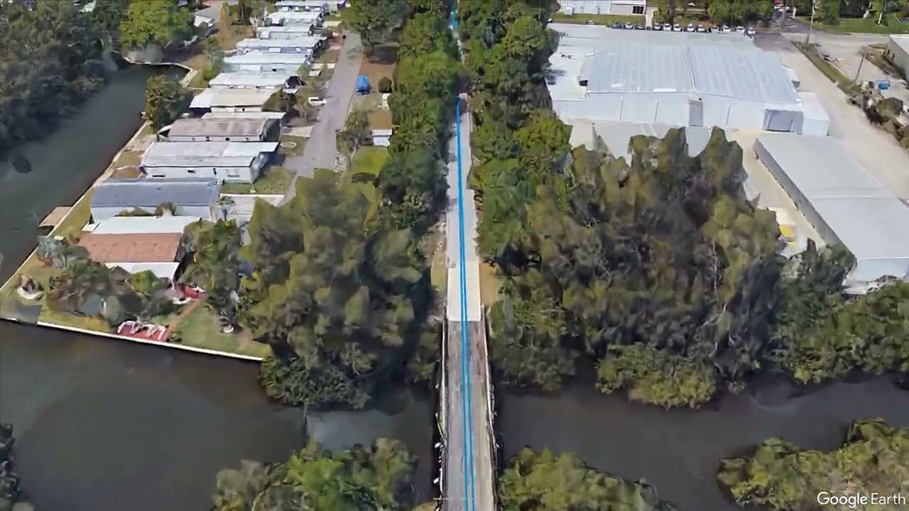 Flyover:  Venice Half Marathon Course Map