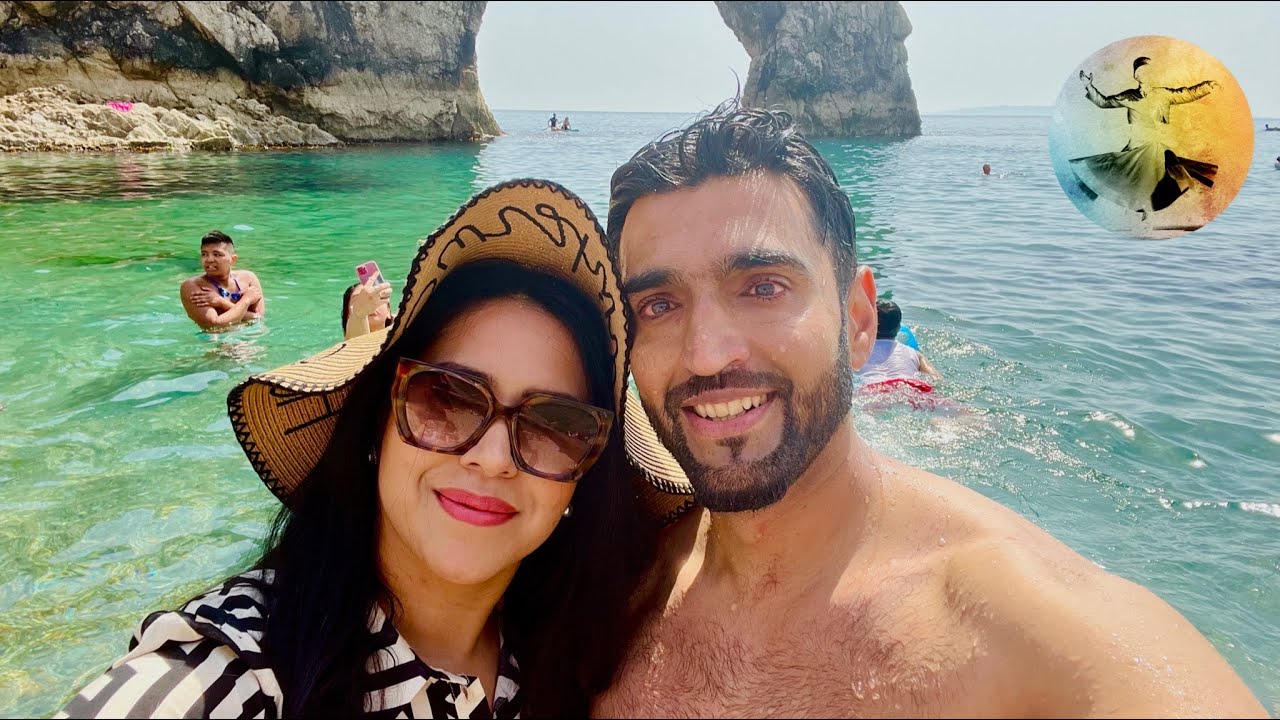 Day Out At Durdle Door and Bournemouth Beach | Malang Log Official