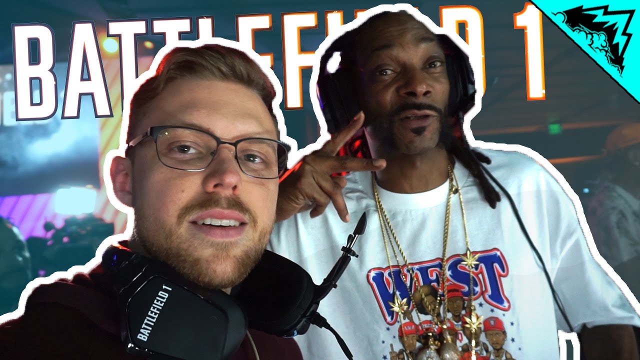 Battlefield 1 VLOG - BF1 Gameplay Livestream & EA Play Behind the Scenes (Gaming with Snoop Dogg)
