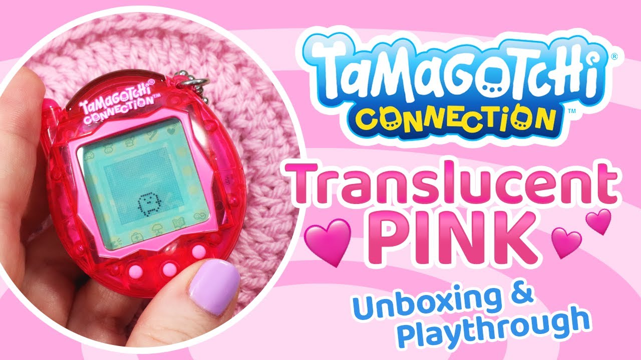 🩷 Unboxing the NEW Translucent Pink Tamagotchi Connection #tamagotchi #tamagotchiconnection