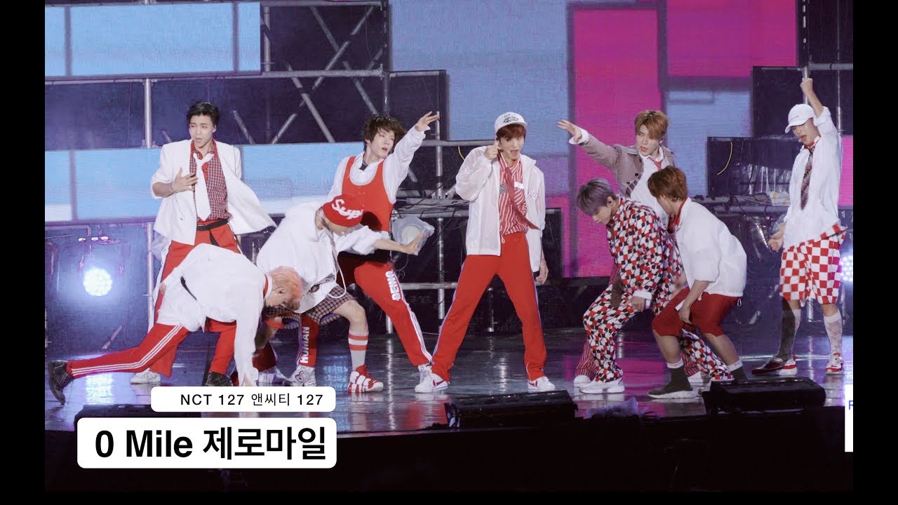 NCT 127 앤씨티 127[4K 직캠]0 Mile 제로마일, 보령 더쇼 The Show@170722 Rock Music