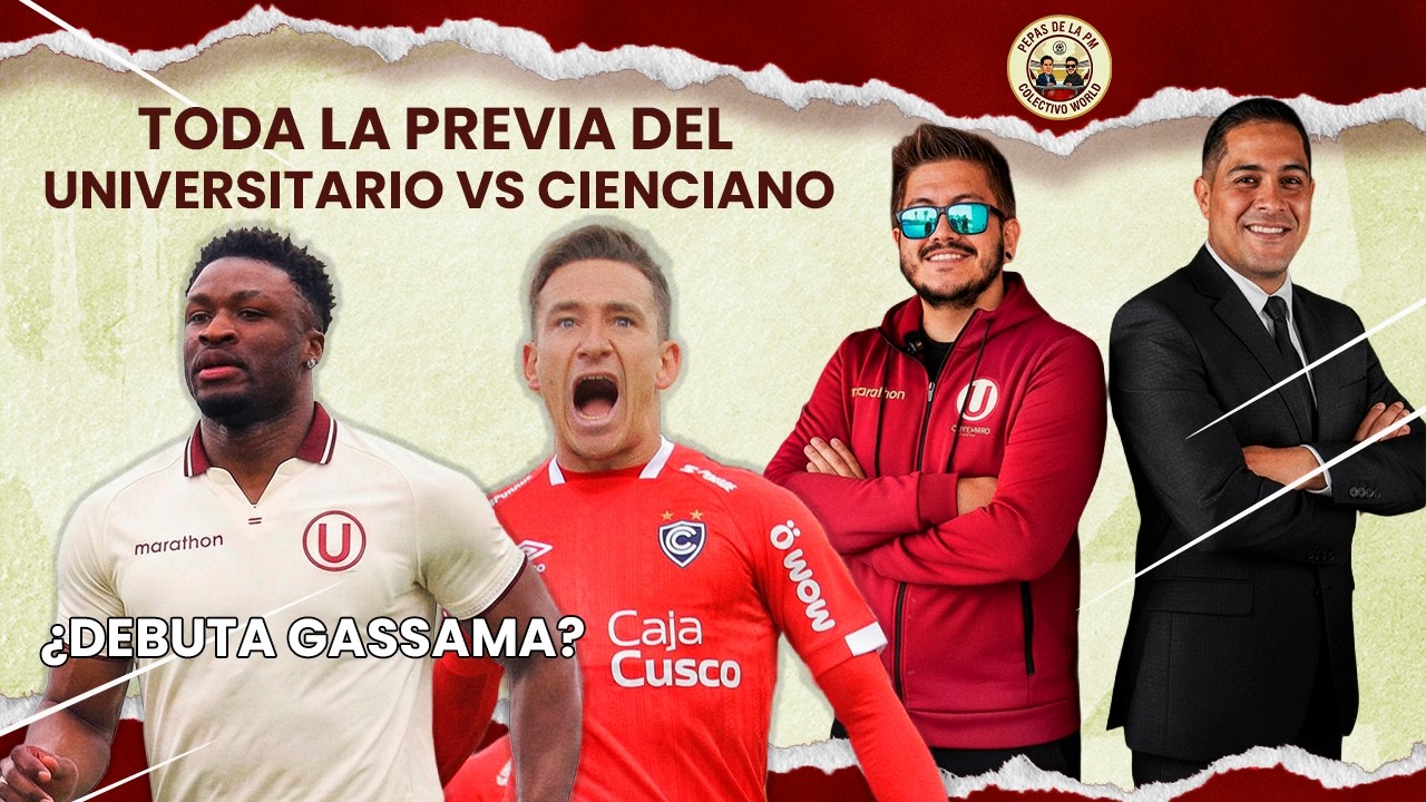 ⚽ PREVIA U VS CIENCIANO: ¿Gassama debutará? | PEPAS DE LA PM 🔥🏟️