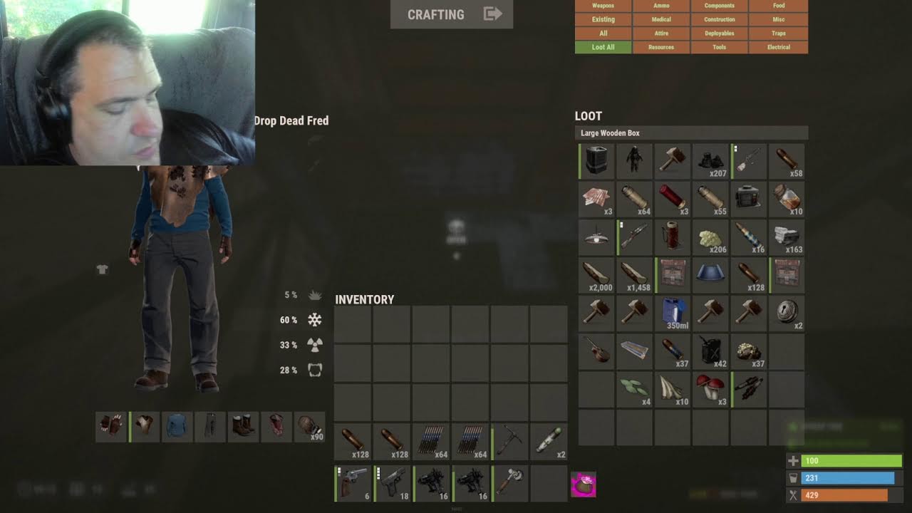 Rust Hardcore Mode Zombies & The MMO Lifestyle!
