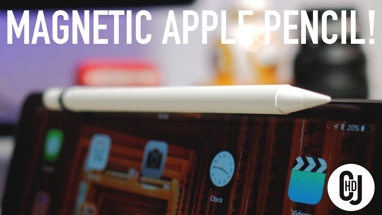 Magnetically Mount Your Apple Pencil! – Pencil Magnet by Moxiware