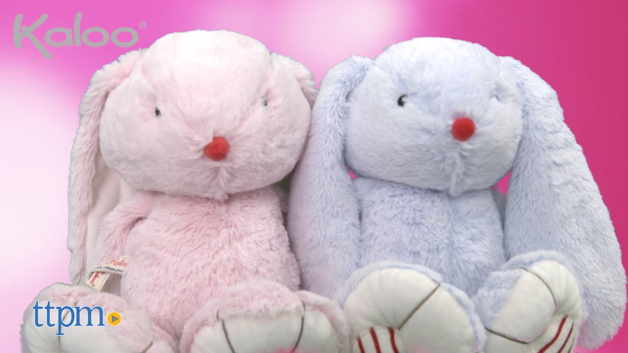 Pink & Blue Rouge Rabbit from Kaloo