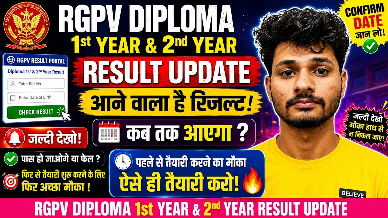 RGPV DIPLOMA RESULT 2026