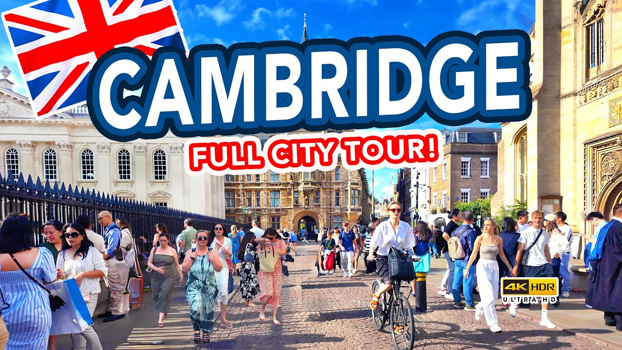 CAMBRIDGE | Full tour of historic Cambridge City Centre, England