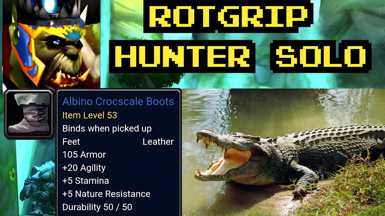 Rotgrip Hunter Solo Guide | WoW Classic SoD