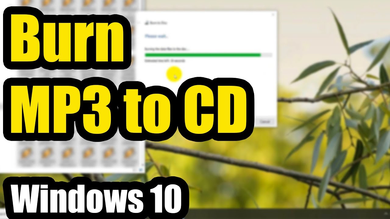 💿 How to Burn MP3 Songs to a CD in Windows 10 | Step-by-Step Guide for 700MB CD-R