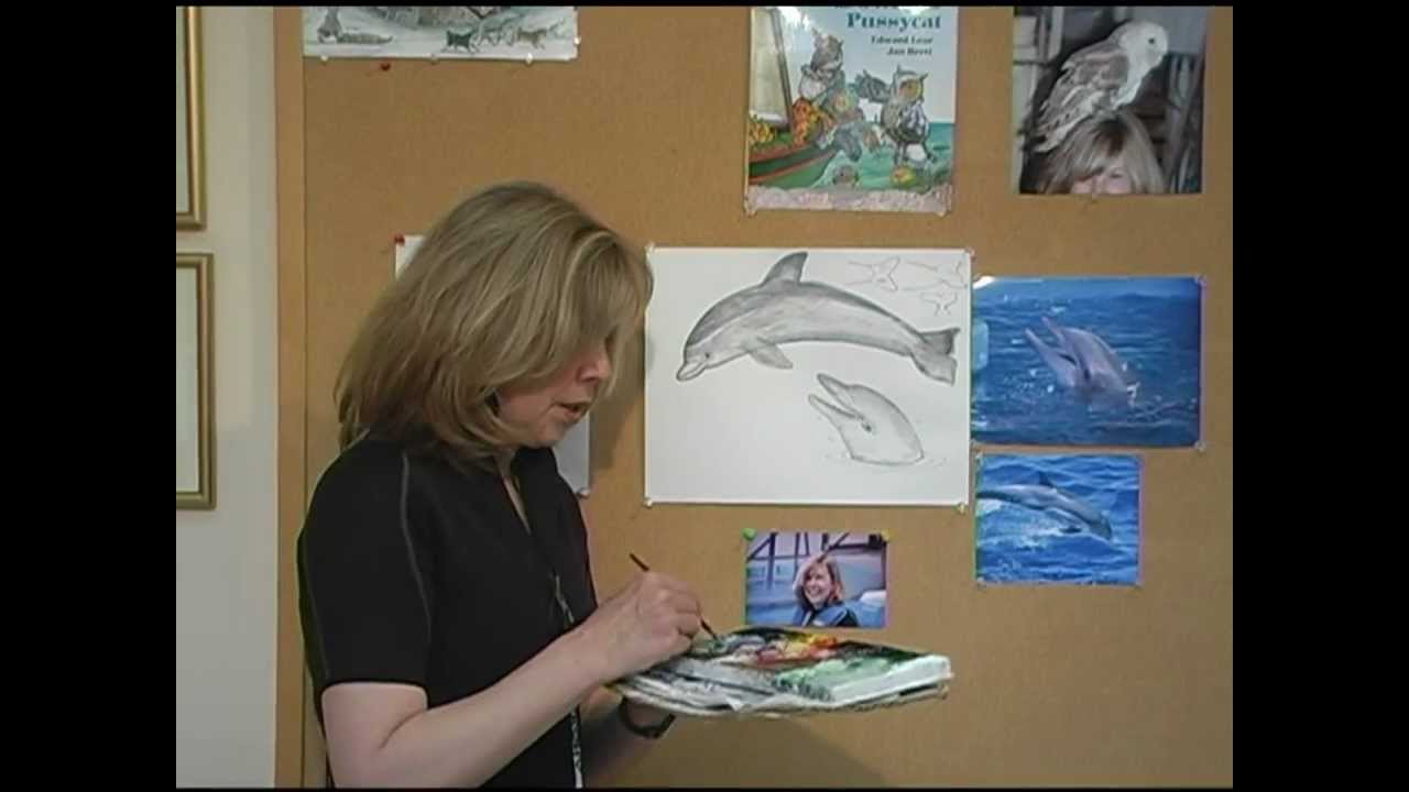 How to Draw a Dolphin by Jan Brett